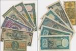 Griechenland Lot 6 Banknoten aus den Jahren 1926-1943 500 Drachmen - 5000 Tsd.Drachmen -