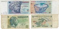 Tunesien 5 10 Dinars 1993 1994 Geldschein Banknote 2 Stück Tunisie دينار... 10,00 EUR prix TTC + 6,00 EUR frais d'envoi