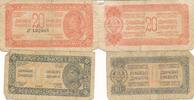 Jugoslawien 10 20 Dinara Geldschein Banknote 2 Stück -