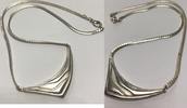 Silber Collier Damen 835er Silber -