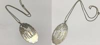 Silberkette mit Anhänger 900er Silber -