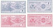 Mazedonien 10 25 Denar 1992 Geldschein Banknote 2 Stück I 6,00 EUR prix TTC + 6,00 EUR frais d'envoi