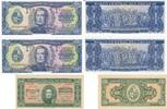 Uruguay 0.50 Centesimos, 50 Pesos Banknote Geldschein 1 Stück 0.5 Centesimos (unc), 2 Stück 50 Pesos (unc) Lot -