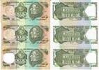 Uruguay 100 Pesos Banknote Geldschein 3 Stück 100 Pesos (unc) Lot -