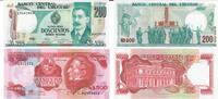 Uruguay 200 Pesos, 500 Pesos Banknote Geldschein 1 Stück 200 Pesos-1986, 1 Stück 500 Pesos 1978 Lot -