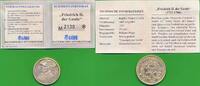 Deutschland Deutsches Reich Moderne Medaille Friedrich II der Grosse - Zertifikat -