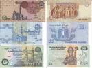 Ägypten 1 Pound 25 und 50 Piastres o.D.(1980-89) Banknote Geldscheine 1 ... 24,00 EUR prix TTC + 6,00 EUR frais d'envoi