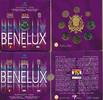 Benelux 3x 3,88 Euro, KMS Offizieller Kursmünzensatz - Blister -