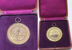 Deutsches Reich Deutschland Medaille Vogelzucht Verein Kanaria I. Sterkrade , Oberhuasen Rheinland mit org. Etui -