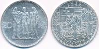 Tschechoslowakai 20 Kronen Republik -