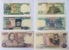 Indonesien 500, 1000, 10000 Rupiah -