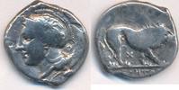 Antike Griechisch LUCANIA - VELIA c. 340-334 Nomos Stater Athena Lion -