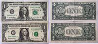 USA 2 Stück 1 Dollar -