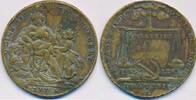 Altdeutschland Medaille, Jeton Auf die Hungersnot & Teuerung von Brot und Bier -