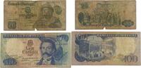 Portugal 20,100 Escudos Banknoten 2 Stück Lot -