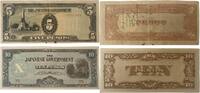 Philippinen 5,10 Pesos Banknoten 2 Stück Lot, Japanese Occupation -