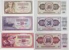 Jugoslawien 10,20,100 Dinara Banknoten 3 Stück Lot -