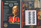 Deutschland BRD 10 € Euro Gedenkmünze Numisblatt 2/2015, Otto von Bismarck -