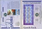Deutschland BRD 10 € Euro Gedenkmünze Numisblatt 4/2008, Segelschulschiff Gorch Fock - 4/2008 -