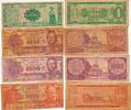 Paraguay 1 Guarani, 1000 und 5000 Guaranies 4x Banknote, Lot -