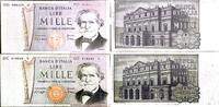 Italien 1000 Lire Banknote -