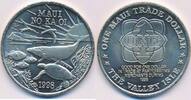 Vereinigten Staaten von Amerika, USA 1 Dollar ONE MAUI TRADE DOLLAR , THE VALLEY ISLE -