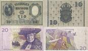 Sweden,Schweden 10,20 Kronor Banknoten 2 Stück Lot, Sveriges Riksbank -