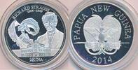 Papua-Neuguinea 2 Kina Komponisten Richard Strauss -