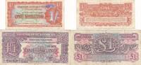 Großbritannien 1 Shilling, 1 Pound (1948) British Armed Forces, 2rd Seri... 4,00 EUR prix TTC + 6,00 EUR frais d'envoi