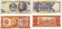 Uruguay 50,100 Pesos Banknoten 2 Stück Lot -