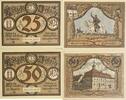 Deutschland, Deutsches Reich 25,50 Pfennig 2 x Notgeldschein, Stadt Jessnitz, -