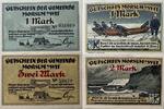 Deutschland, Deutsches Reich 1,2 Mark 2 x Notgeldschein, Notgeld Morsum - Sylt -