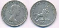 Australien 1 Florin Silbermünze -