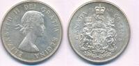 Kanada 50 Cents Silbermünze -