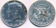 USA - Vereinigte Staaten v. Amerika ½ Half Dollar Silbermünze, Kennedy -