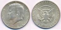 USA - Vereinigte Staaten v. Amerika ½ Half Dollar Silbermünze, Kennedy -