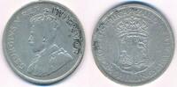 Südafrika 21/2 Schilling Silbermünze, Georg V. (1910-1936) -