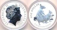 Australien $ 1 Dollar Silbermünze Känguruh , Silber 1 Unze 1$ -