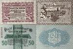 Deutschland, Deutsches Reich 25,50 Pfennig 2 x Notgeldschein, Stadt Frankfurt am Main, Hessen -