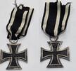 Deutsches Reich Deutschland 1. Weltkrieg Militaria Orden EK Eisernes Kreuz 2. Klasse 1918, Besitzurkunde, Hersteller: W -