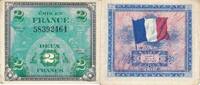 Frankreich 2 Francs Banknote -