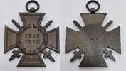 Deutsches Reich Deutschland Medaille, Abzeichen, Ehrenzeichen, Militaria Ehrenkreuz mit Schwertern fü Frontkämpfer 1914-1918 Hersteller W.K. -