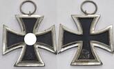 3. Reich, Deutschland, Wehrmacht 2. Weltkrieg Militaria Ehrenzeichen Abzeichen Eisernes Kreuz EK 2. Klasse ohne Hersteller -