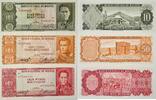 Bolivien 10, 50, 100 Pesos Bolivianas Banknote 3 Stück -