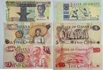 Ghana 2, 5, 10 Cedis Banknote 3 Stück -