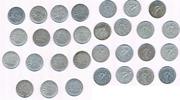Frankreich 50 Centimes Lot 15 Münzen -