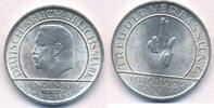 Deutschland Weimarer Republik 3 Reichsmark Mark Schwurhand, Hindenburg , Zum 10. Jahrestag der Weimarer Verfassung -