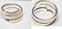  Silberschmuck 925er Silber Zweifachspiralring aus Silber, Silberring ge... 25,00 EUR  + 6,00 EUR frais d'envoi