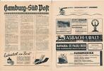 3. Reich, Deutschland Passagierschiff Monte Rosa Hamburg-Süd Post, drahtlose Nachrichten -