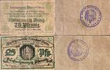Deutschland, Deutsches Reich 2 x 25 Pfennig 2 x Notgeldschein, Stadt Allendorf (Werra) Hessen -